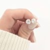 Aros cubic cristal engarzado 7mm