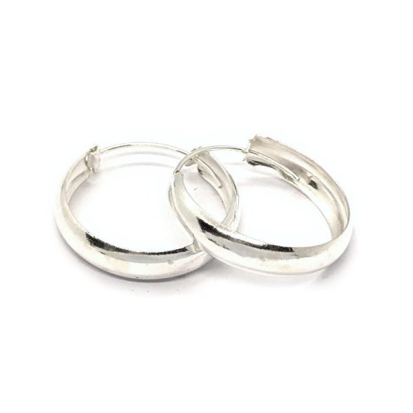 Aros argollas media caña