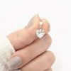 Dije corazon cristal 8mm
