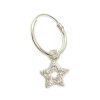 Aro Argolla Estrella Plata 925