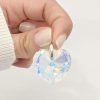 Dije Cristal Swarovski corazón 28mm
