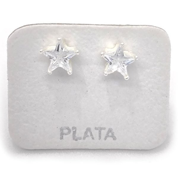 Aros cristal estrella cristal