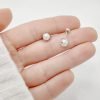 Aros abridores perlas engarzadas 6mm