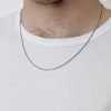 Cadena Clapton 1.5mm Unisex Acero Quirúrgico
