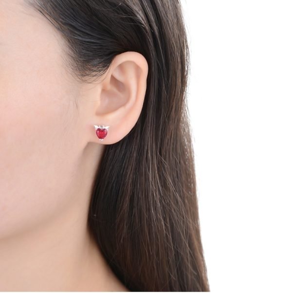 Aros Angel y demonio plata 3