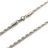 Cadena soga unisex acero