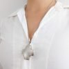 Collar Cruz Del Equilibrio Inflada Acero
