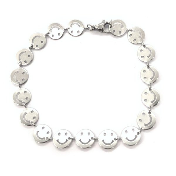 Pulsera smile acero