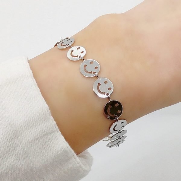 Pulsera smile acero