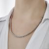 Cadena soga unisex acero
