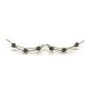 Aros Trepadores Flores Plata 925