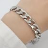 Pulsera grumet 10mm unisex acero