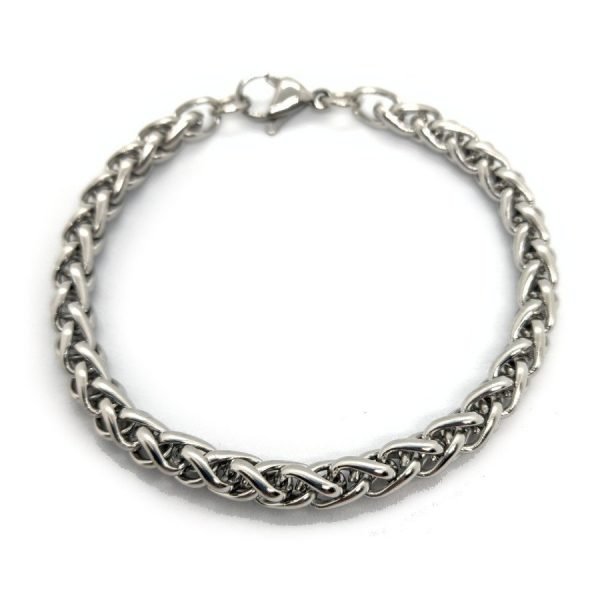 Pulsera Espiga gruesa acero