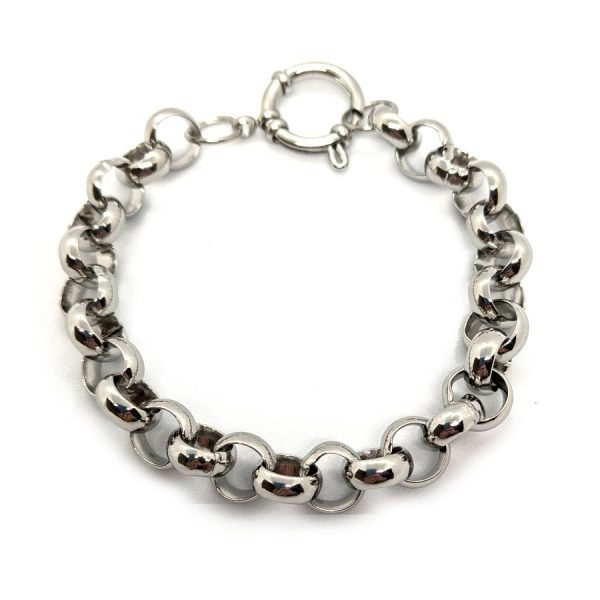 Pulsera Rolo Cierre Marinero acero