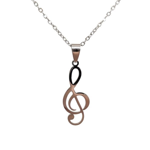 COAA-11 collar nota musical acero quirúrgico