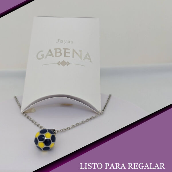 Collar Pelota Fútbol Acero Quirúrgico - Baca pack