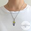 COAA-16 collar botín boca juniors - acero quirúrgico