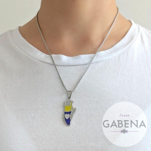 COAA-16 collar botín boca juniors - acero quirúrgico