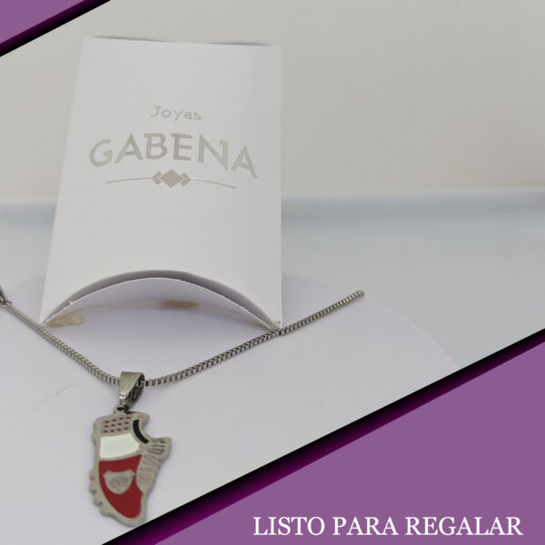 Collar Botin River Plate Acero Quirúrgico pack