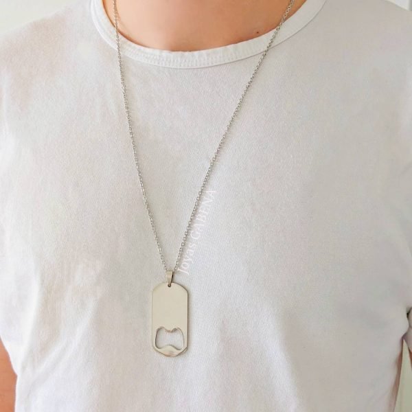 collar destapador acero quirurgico