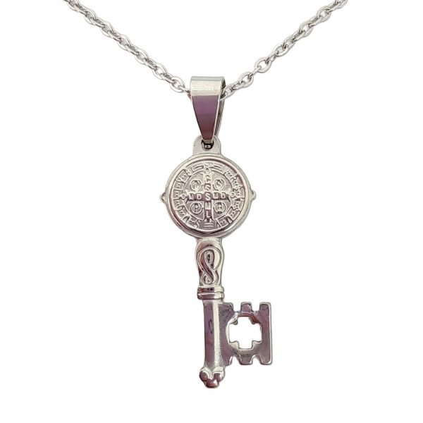 collar llave san benito acero qirúrgico