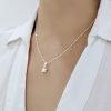 Collar Estrella Inflada Inflada Mini Plata 925