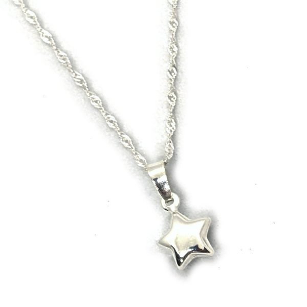 Collar estrella inflada mini