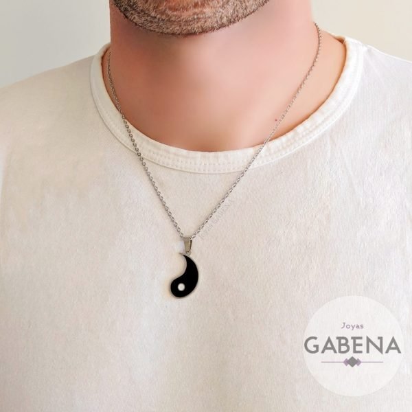 COAA-24 collar yin yang acero quirúrgico