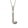 Collar palo de hockey acero