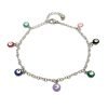 pulsera ojo turco acero quirurgico multicolor