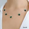 collar cristal rivoli plata