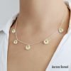 collar cristal rivoli plata