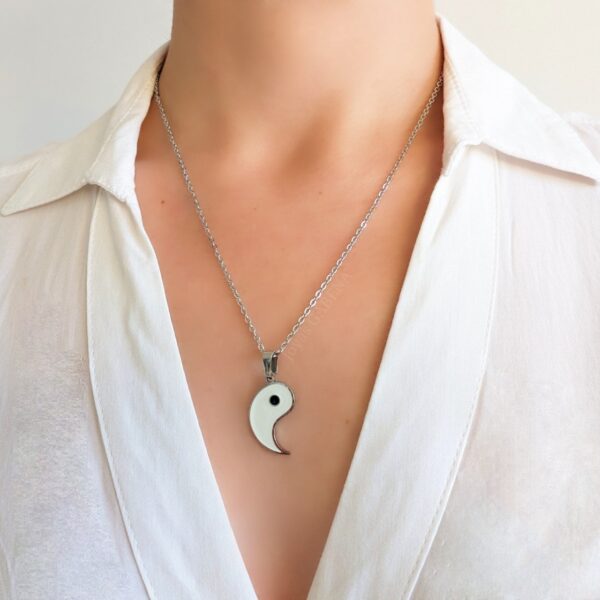 COAA-24 collar yin yang pareja 22mm