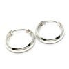Aros Argollas Gruesos 2cm Plata 925