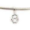 Dije Charm Nena Cristales Plata 925