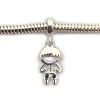 Dije Charm Nene Cristales Plata 925