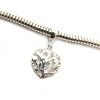 Dije Charm Corazón Árbol Vida Plata 925