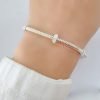 Dije Charm Dona Estrellas Plata 925 Para Pulsera