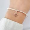 Dije Charm Estrella De David Plata 925
