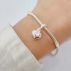 Dije Charm Corazón Inflado Plata 925