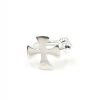 Aro cuff cruz templaria plata 925