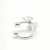 Aro cuff cruz templaria plata 925
