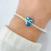 Dije Charm Corazón Happy Journey Plata 925