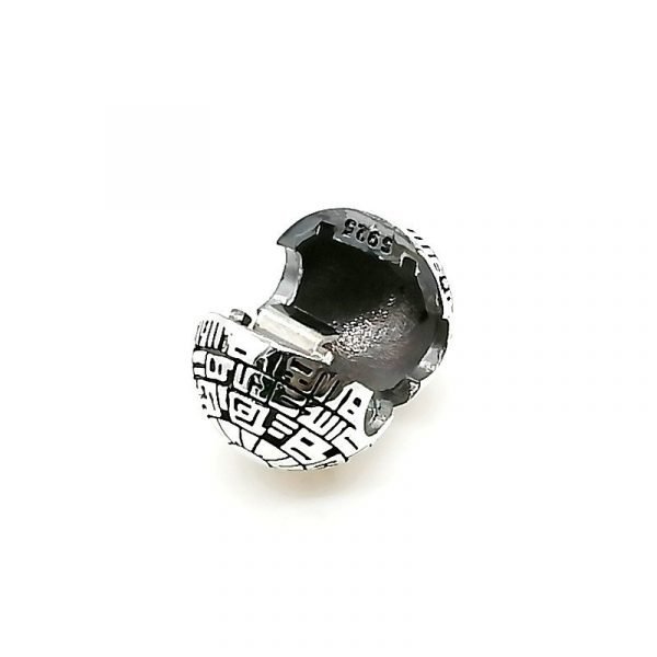 Dije Charm Estrella De La Muerte Star Wars Plata 925
