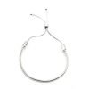 Pulsera Regulable Para Charms Donas Plata 925
