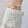 Pulsera Regulable Para Charms Donas Plata 925