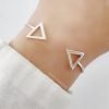 pulsera esclava triangulos plata 925