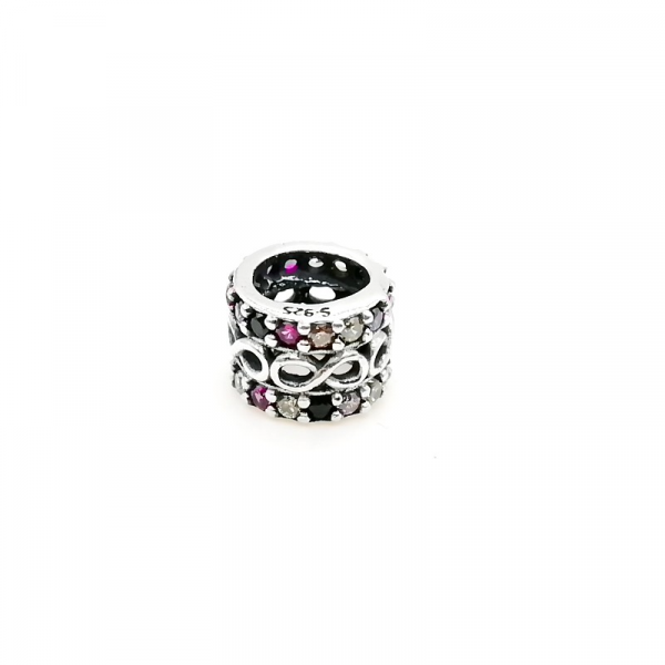 Dije Charm Separador De Infinitos Plata 925