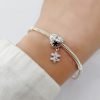 Dije Charm Corazón Rompecabezas Plata 925