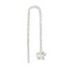 aro cadena estrella cristal plata